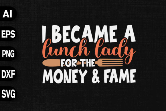 Funny Lunch Lady Cafeteria Worker