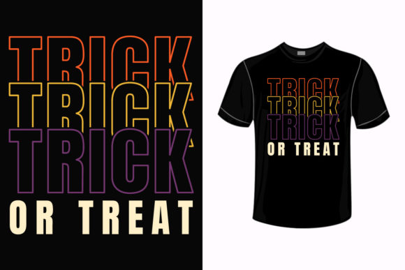 Halloween T-shirt Design-Trick or Treat