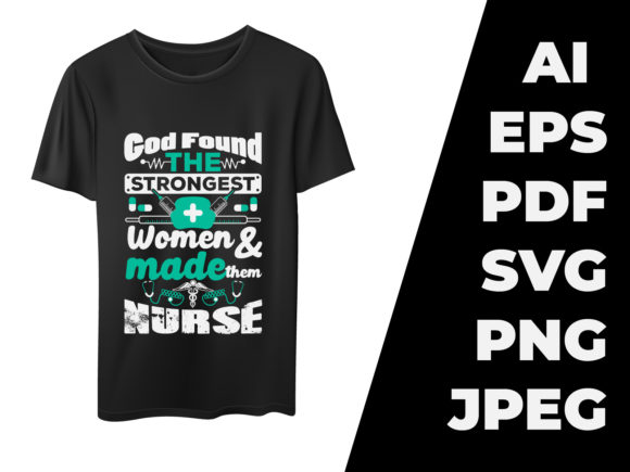 Nurse Quote Typeography T-shirt Design