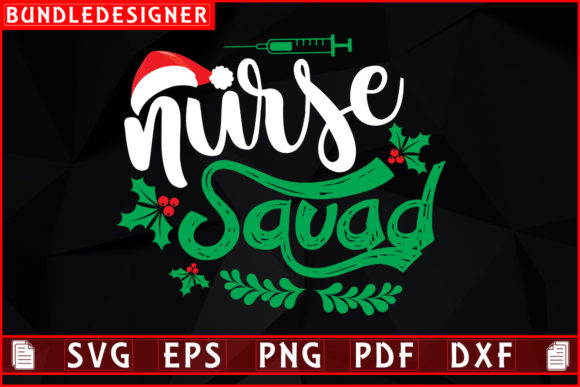 Nurse Squad Embroidery Design