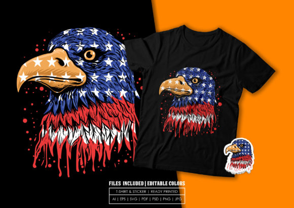 T-shirt Design - American Eagle
