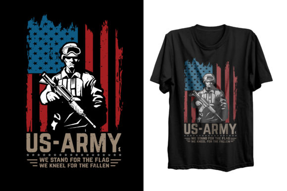 T-shirt Design Us Army