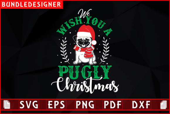 We Wish You a Pugly-Christmas