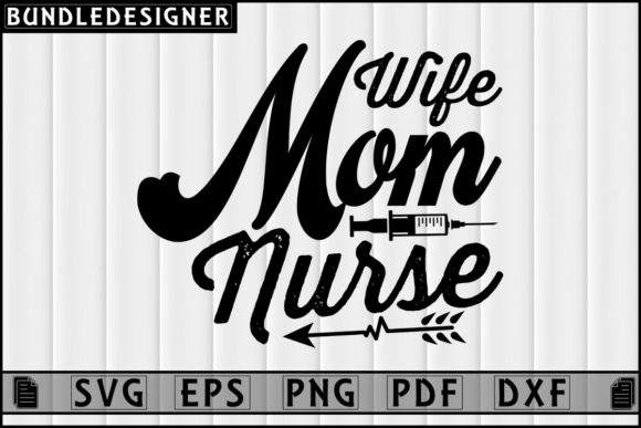 Wife Mom Nurse-Nursing Sublimation Shirt
